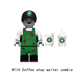 Haloween147 - Coffee Shop Waiter Zombie